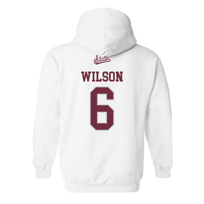 Mississippi State - NCAA Football : Kolin Wilson - Classic Shersey Hooded Sweatshirt-1