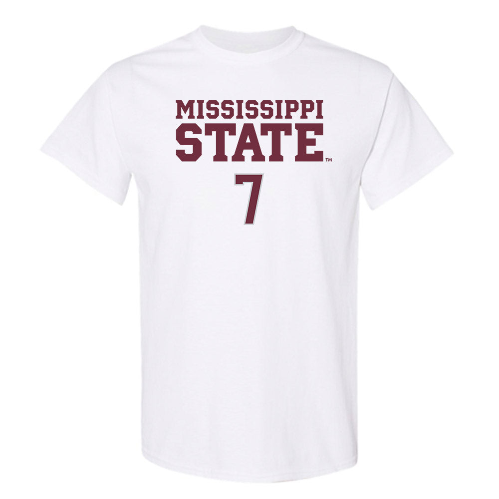 Mississippi State - NCAA Football : Zion Ragins - Classic Shersey T-Shirt-0