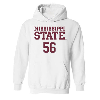 Mississippi State - NCAA Football : Wesley Davis - Classic Shersey Hooded Sweatshirt-0
