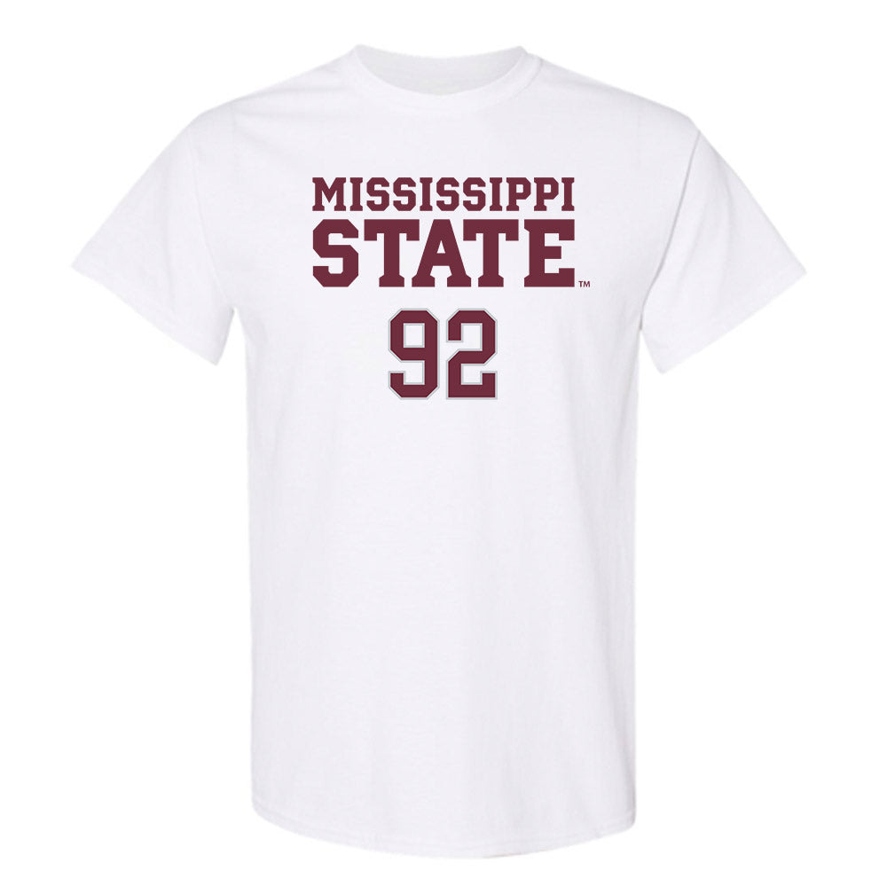 Mississippi State - NCAA Football : Kaleb Morris - Classic Shersey T-Shirt-0