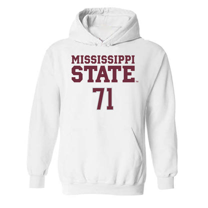 Mississippi State - NCAA Football : Saquon Miles - Classic Shersey Hooded Sweatshirt-0
