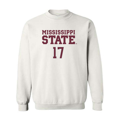 Mississippi State - NCAA Football : AJ Swann - Classic Shersey Crewneck Sweatshirt-0