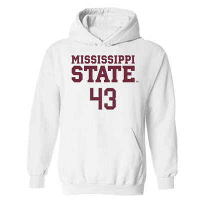 Mississippi State - NCAA Football : Will Whitson - Classic Shersey Hooded Sweatshirt-0