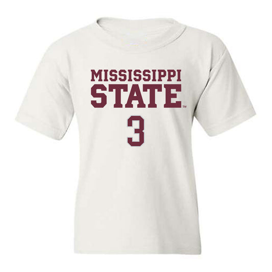 Mississippi State - NCAA Football : Kendel Dolby - Classic Shersey Youth T-Shirt-0