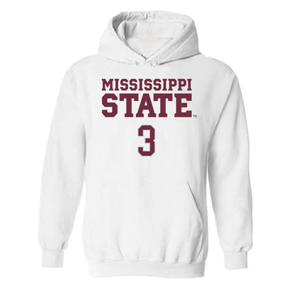 Mississippi State - NCAA Football : Anthony Evans III - Classic Shersey Hooded Sweatshirt-0