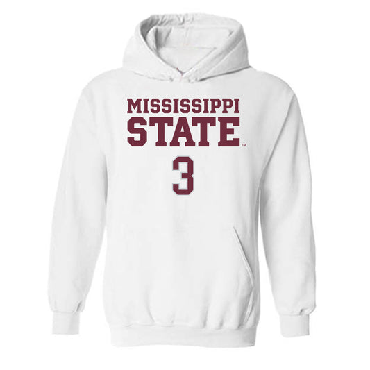 Mississippi State - NCAA Football : Anthony Evans III - Classic Shersey Hooded Sweatshirt-0