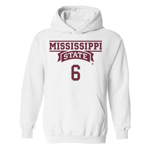Mississippi State - NCAA Football : Kolin Wilson - Classic Shersey Hooded Sweatshirt-0