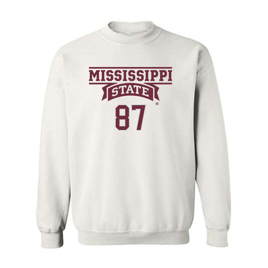 Mississippi State - NCAA Football : Sam West - Classic Shersey Crewneck Sweatshirt-0