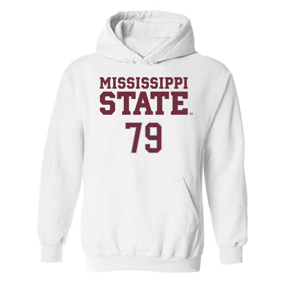 Mississippi State - NCAA Football : Dalton Toothman - Classic Shersey Hooded Sweatshirt-0