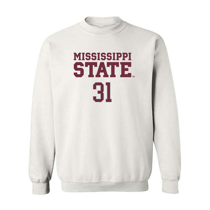 Mississippi State - NCAA Football : Lakendrick James - Classic Shersey Crewneck Sweatshirt-0