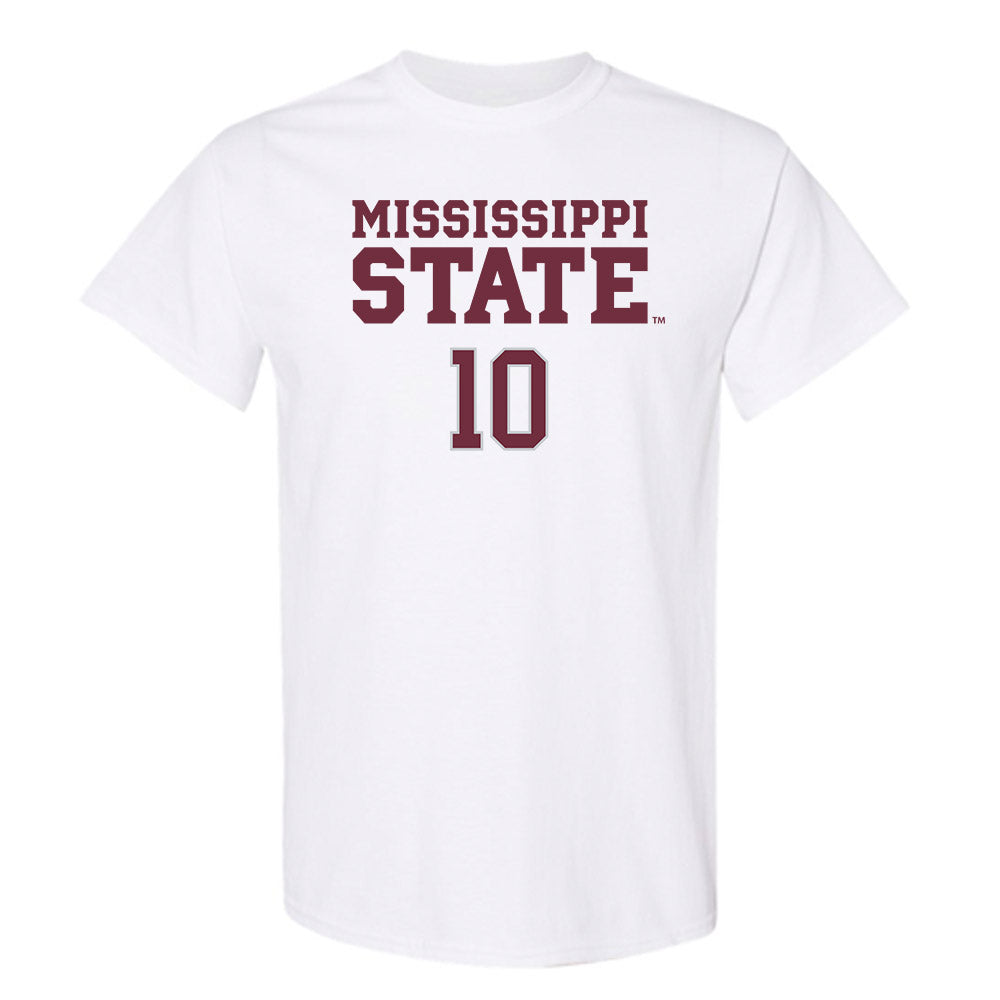 Mississippi State - NCAA Football : jalen smith - Classic Shersey T-Shirt-0