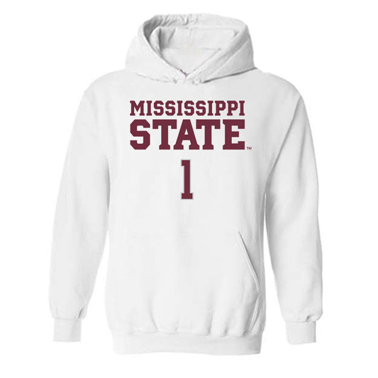 Mississippi State - NCAA Football : Kelley Jones - Classic Shersey Hooded Sweatshirt-0