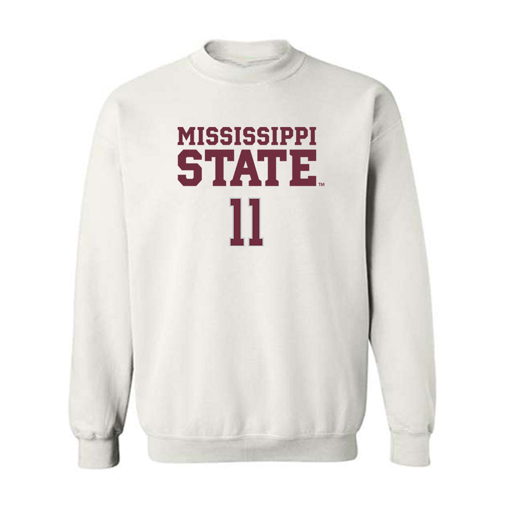 Mississippi State - NCAA Football : Ayden Williams - Classic Shersey Crewneck Sweatshirt-0