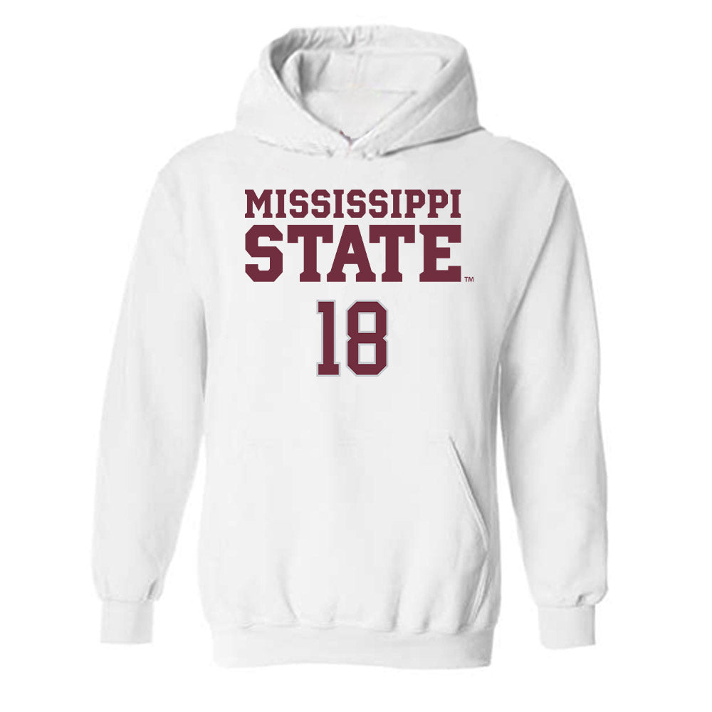 Mississippi State - NCAA Football : Riley Williams - Classic Shersey Hooded Sweatshirt-0