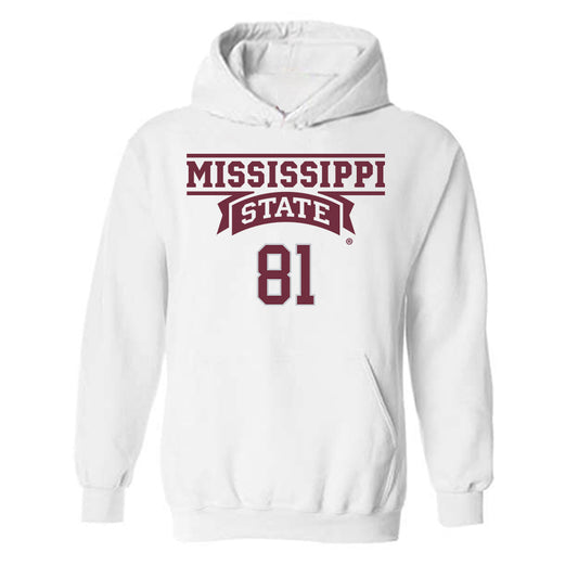 Mississippi State - NCAA Football : Bull Mitchell - Classic Shersey Hooded Sweatshirt-0