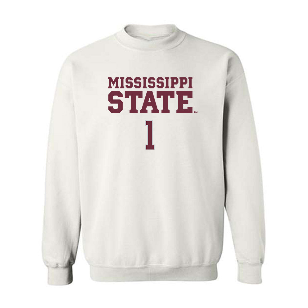 Mississippi State - NCAA Football : KaMario Taylor - Classic Shersey Crewneck Sweatshirt-0