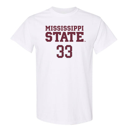 Mississippi State - NCAA Football : Douglas Adams III - Classic Shersey T-Shirt-0