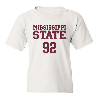 Mississippi State - NCAA Football : Kaleb Morris - Classic Shersey Youth T-Shirt-0