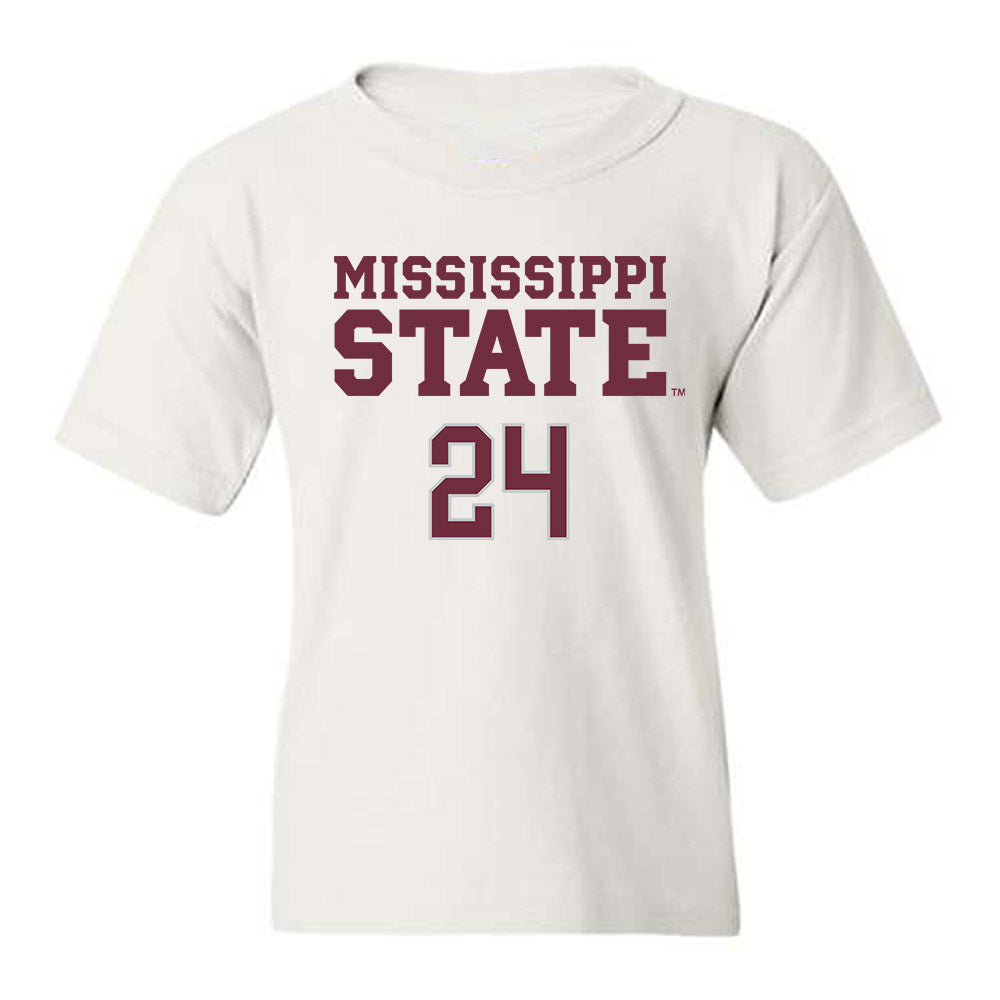 Mississippi State - NCAA Football : Fluff Bothwell - Classic Shersey Youth T-Shirt-0