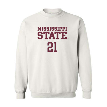 Mississippi State - NCAA Football : Jaeden Hill - Classic Shersey Crewneck Sweatshirt-0