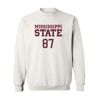 Mississippi State - NCAA Football : Sam West - Classic Shersey Crewneck Sweatshirt-0
