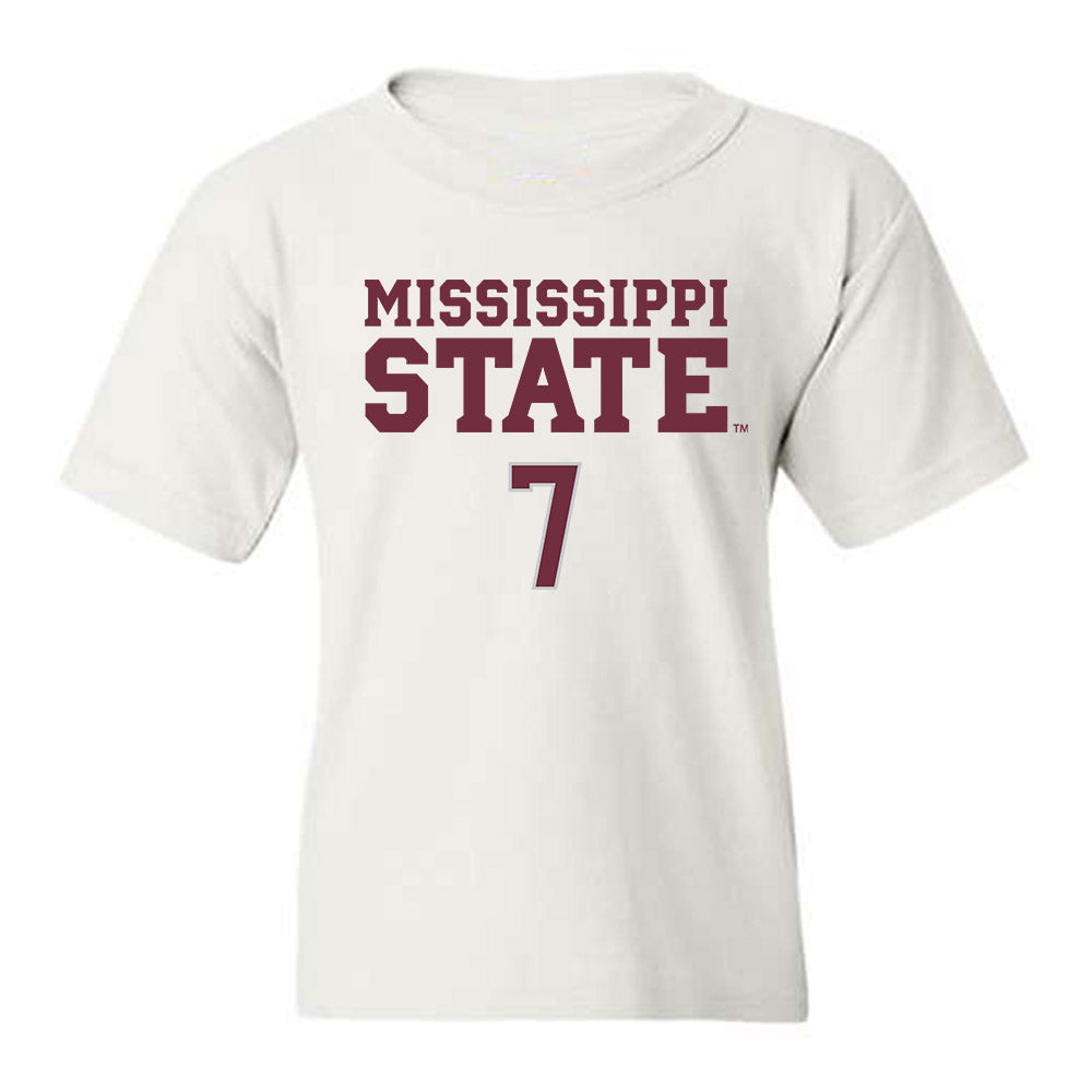 Mississippi State - NCAA Football : Zion Ragins - Classic Shersey Youth T-Shirt-0
