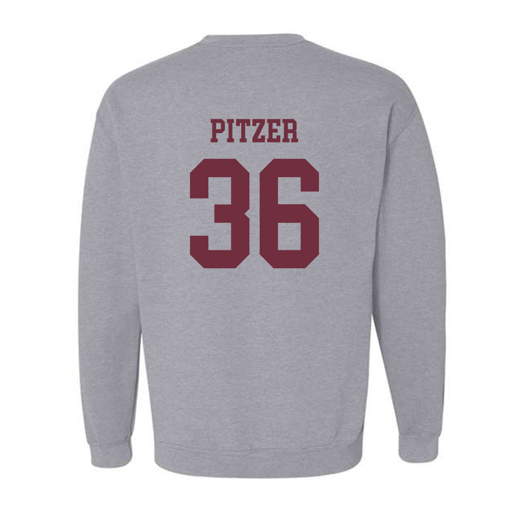Mississippi State - NCAA Baseball : Tyler Pitzer - Classic Shersey Crewneck Sweatshirt-1