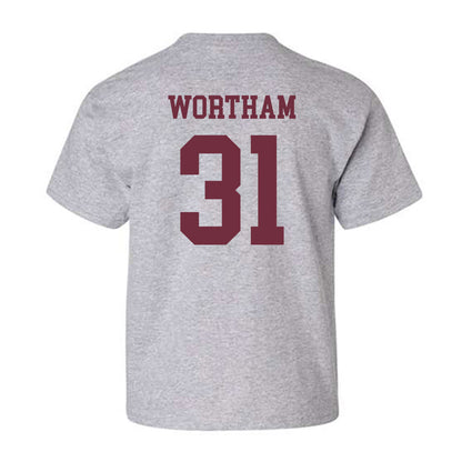 Mississippi State - NCAA Baseball : Charlie Wortham - Classic Shersey Youth T-Shirt-1