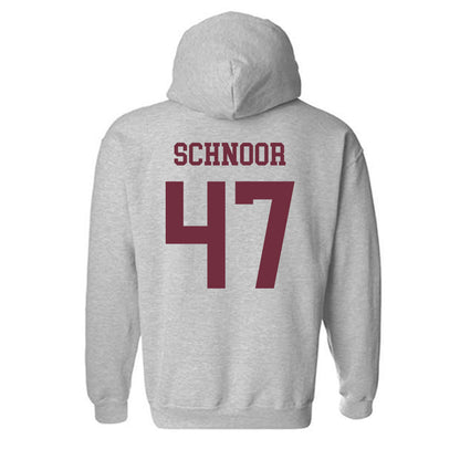 Mississippi State - NCAA Baseball : JT Schnoor - Classic Shersey Hooded Sweatshirt-1