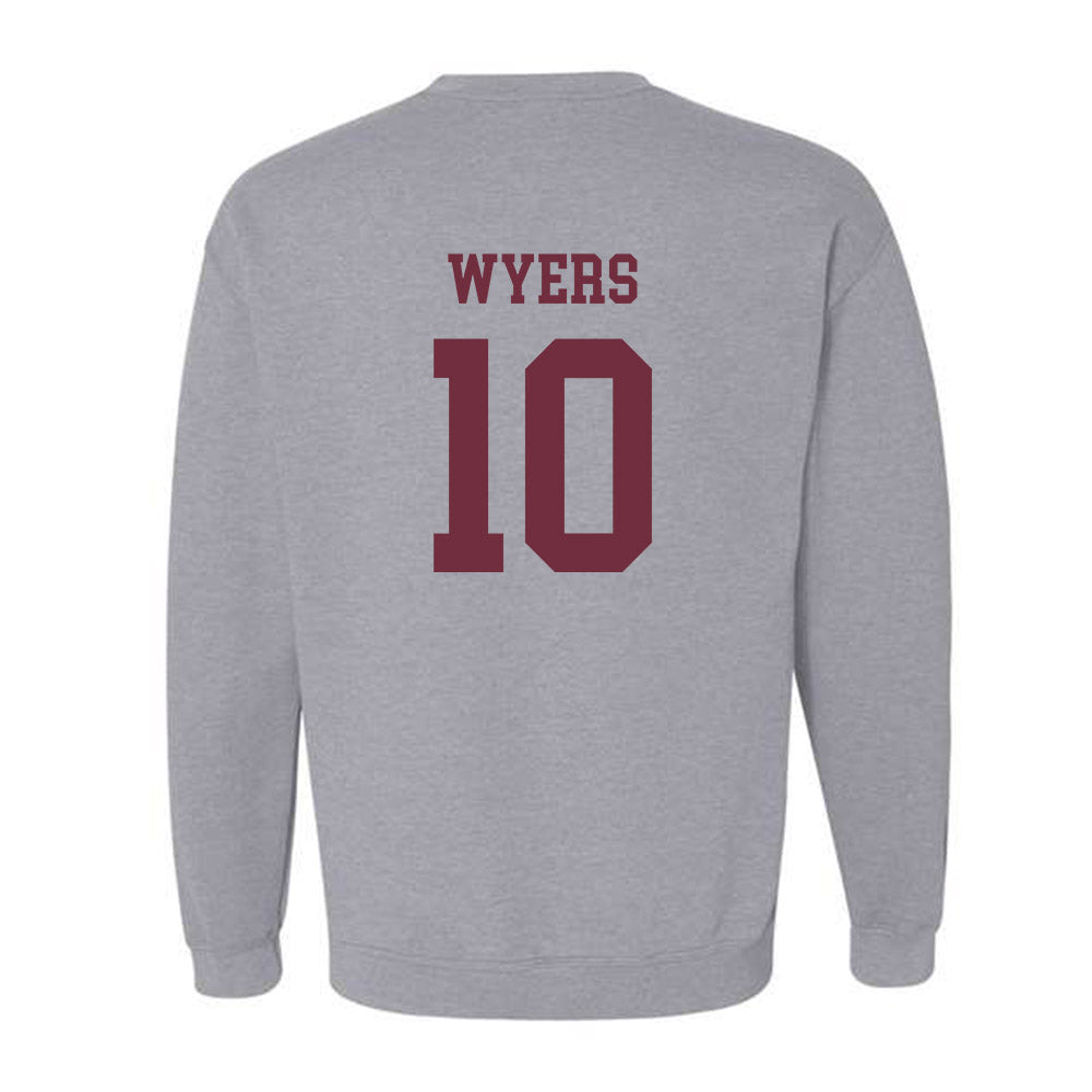 Mississippi State - NCAA Baseball : Drew Wyers - Classic Shersey Crewneck Sweatshirt-1