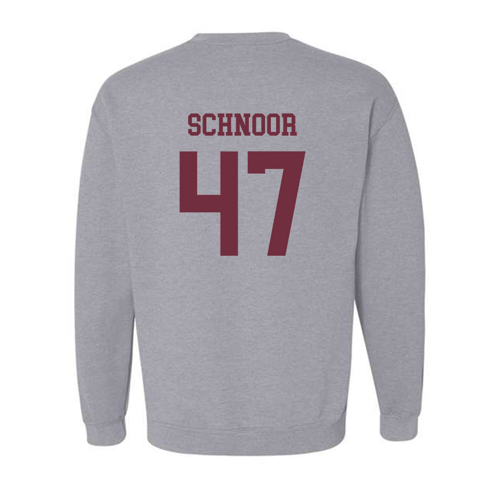Mississippi State - NCAA Baseball : JT Schnoor - Classic Shersey Crewneck Sweatshirt-1