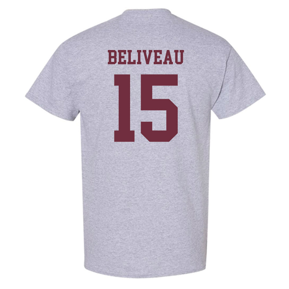 Mississippi State - NCAA Baseball : Tanner Beliveau - Classic Shersey T-Shirt-1