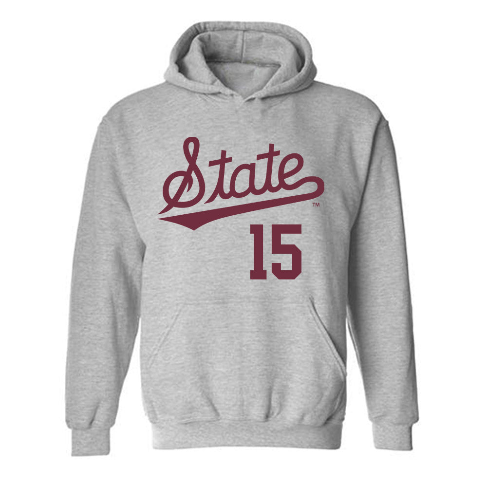 Mississippi State - NCAA Baseball : Tanner Beliveau - Classic Shersey Hooded Sweatshirt-0