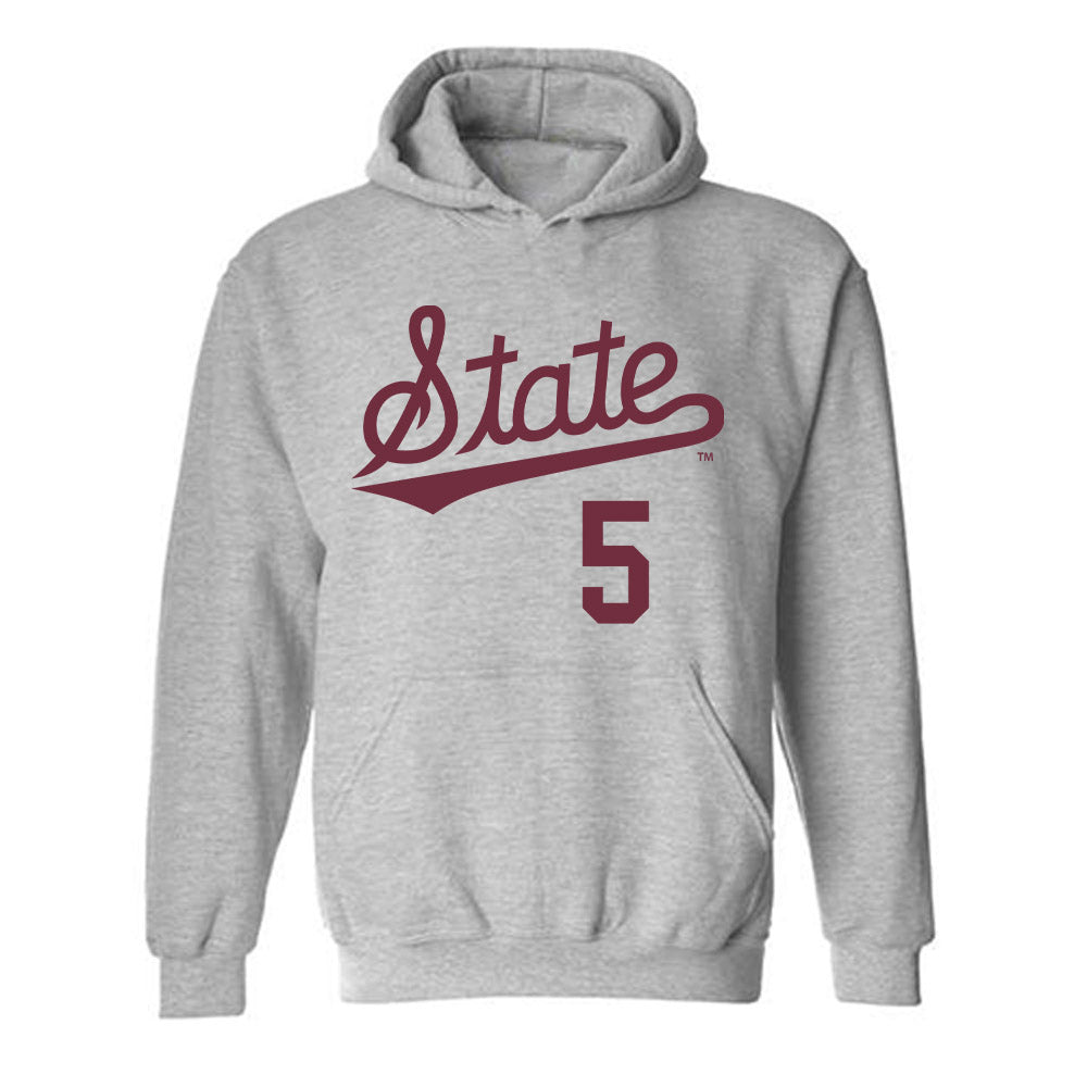 Mississippi State - NCAA Baseball : Aidan Teel - Classic Shersey Hooded Sweatshirt-0