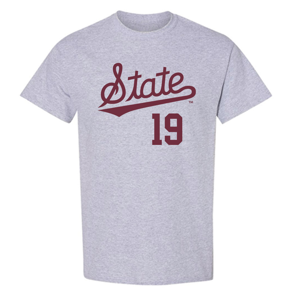 Mississippi State - NCAA Baseball : Andrew Raymond - Classic Shersey T-Shirt-0
