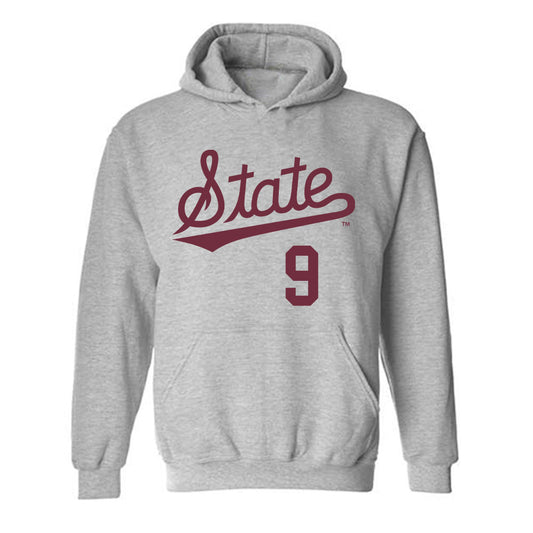 Mississippi State - NCAA Baseball : Ryder Woodson - Classic Shersey Hooded Sweatshirt-0