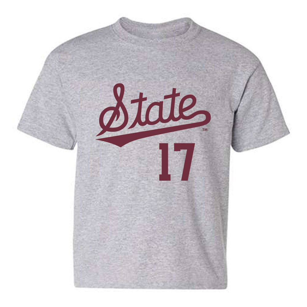 Mississippi State - NCAA Baseball : Parker Rhodes - Classic Shersey Youth T-Shirt-0