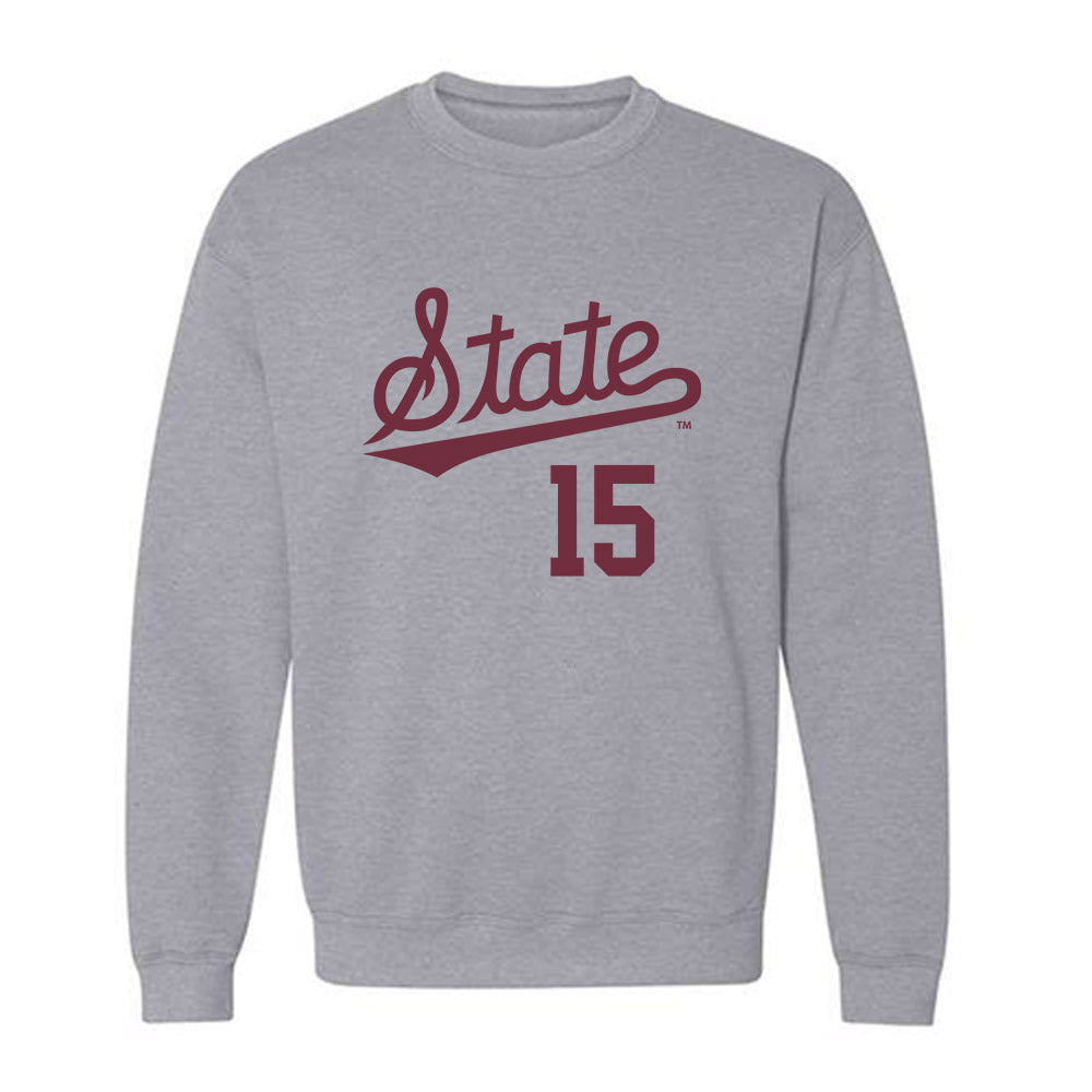Mississippi State - NCAA Baseball : Tanner Beliveau - Classic Shersey Crewneck Sweatshirt-0