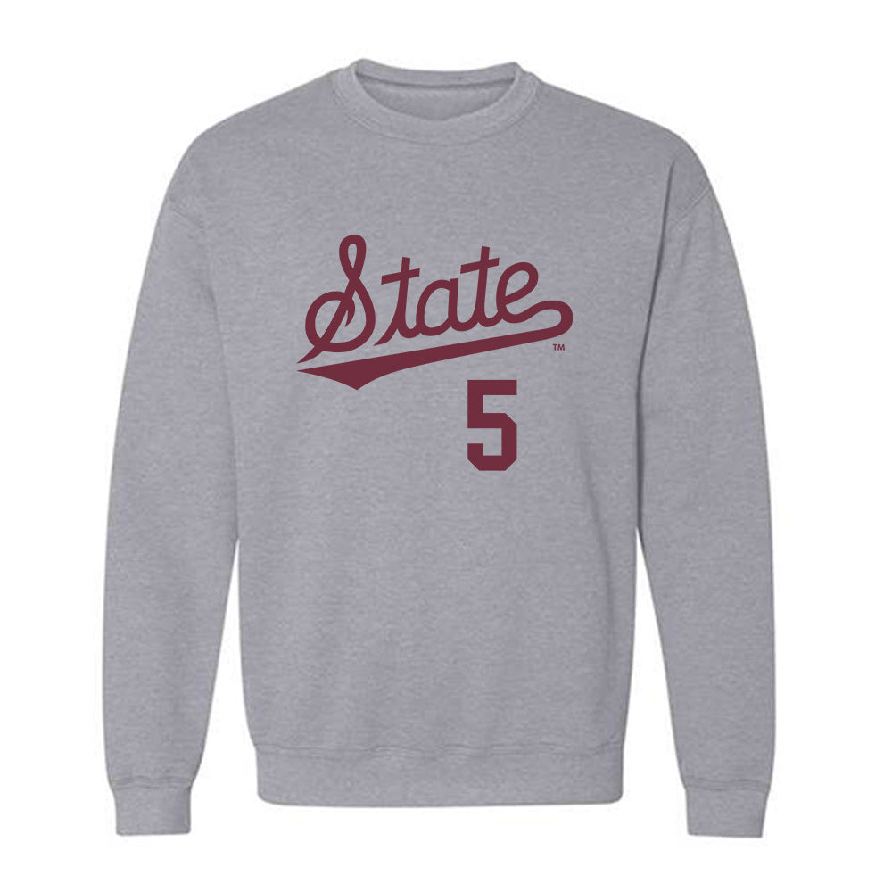 Mississippi State - NCAA Baseball : Aidan Teel - Classic Shersey Crewneck Sweatshirt-0