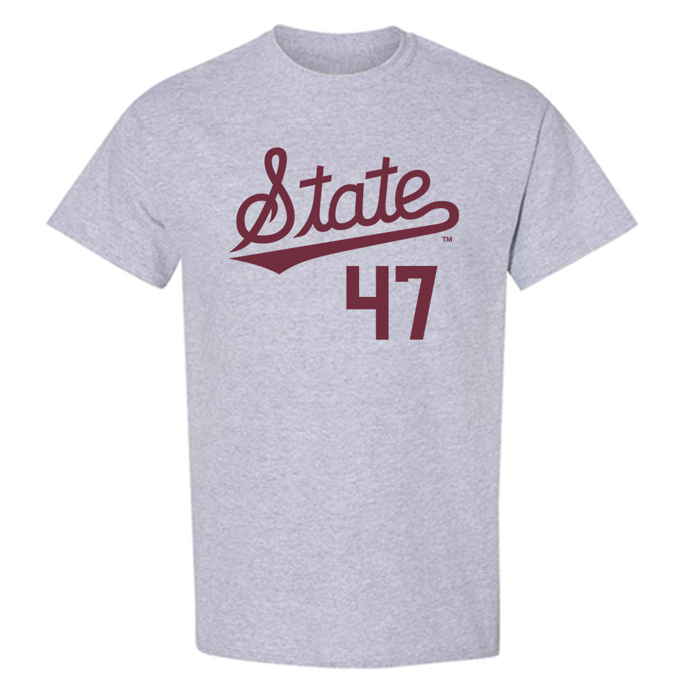 Mississippi State - NCAA Baseball : JT Schnoor - Classic Shersey T-Shirt-0