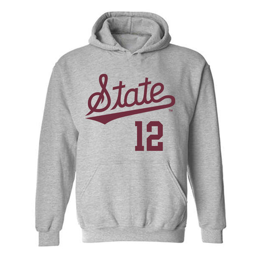 Mississippi State - NCAA Baseball : Chone James - Classic Shersey Hooded Sweatshirt-0