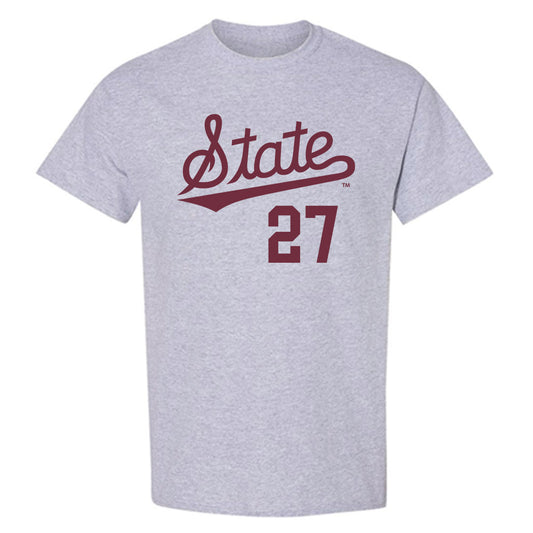 Mississippi State - NCAA Baseball : Peter Mershon - Classic Shersey T-Shirt-0