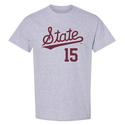 Mississippi State - NCAA Baseball : Tanner Beliveau - Classic Shersey T-Shirt-0