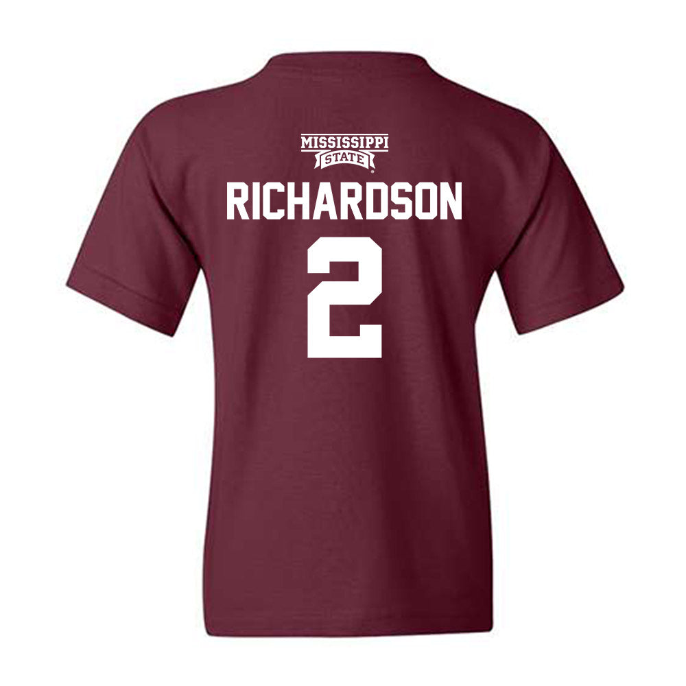 Mississippi State - NCAA Softball : Abby Grace Richardson - Classic Shersey Youth T-Shirt-1