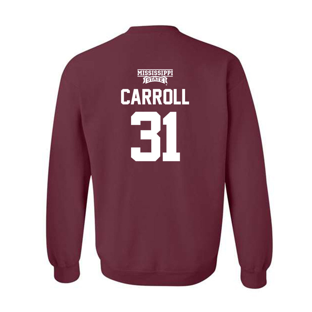 Mississippi State - NCAA Softball : Sydney Carroll - Classic Shersey Crewneck Sweatshirt-1
