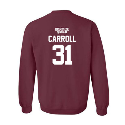 Mississippi State - NCAA Softball : Sydney Carroll - Classic Shersey Crewneck Sweatshirt-1
