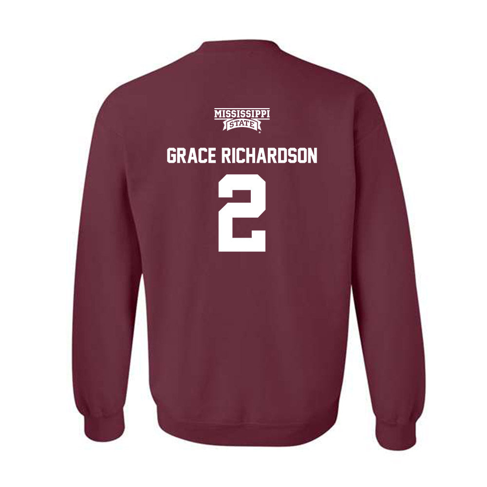 Mississippi State - NCAA Softball : Abby Grace Richardson - Classic Shersey Crewneck Sweatshirt-1