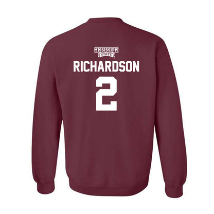 Mississippi State - NCAA Softball : Abby Grace Richardson - Classic Shersey Crewneck Sweatshirt-1