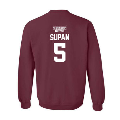 Mississippi State - NCAA Softball : Allyson Supan - Classic Shersey Crewneck Sweatshirt-1