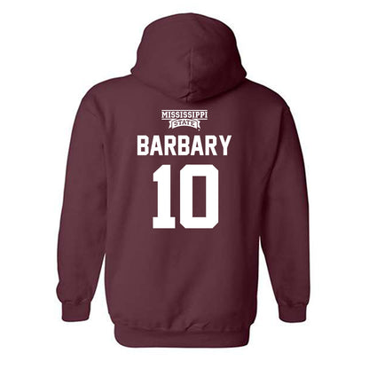 Mississippi State - NCAA Softball : Nadia Barbary - Classic Shersey Hooded Sweatshirt-1